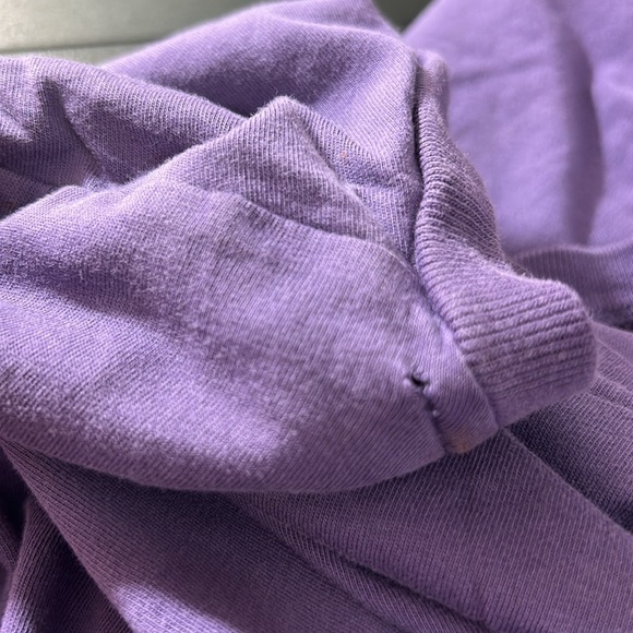 POLO Ralph Lauren Men's V-Neck T-shirt Short Sleeve Purple Size Small - Picture 7 of 7